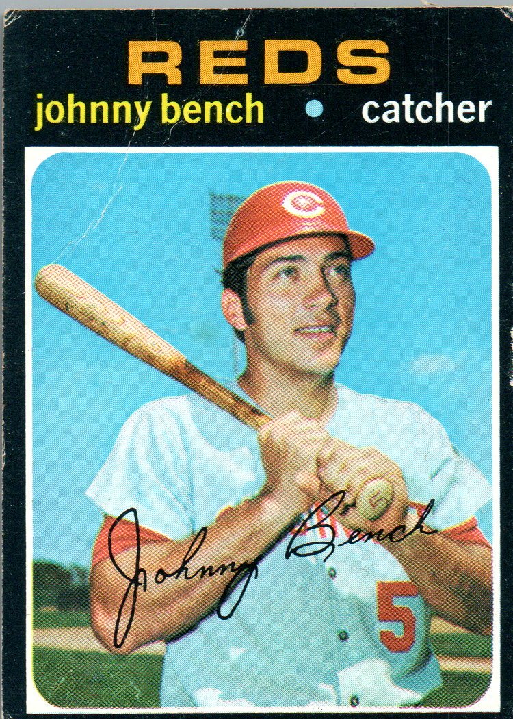 1971 Topps Johnny Bench