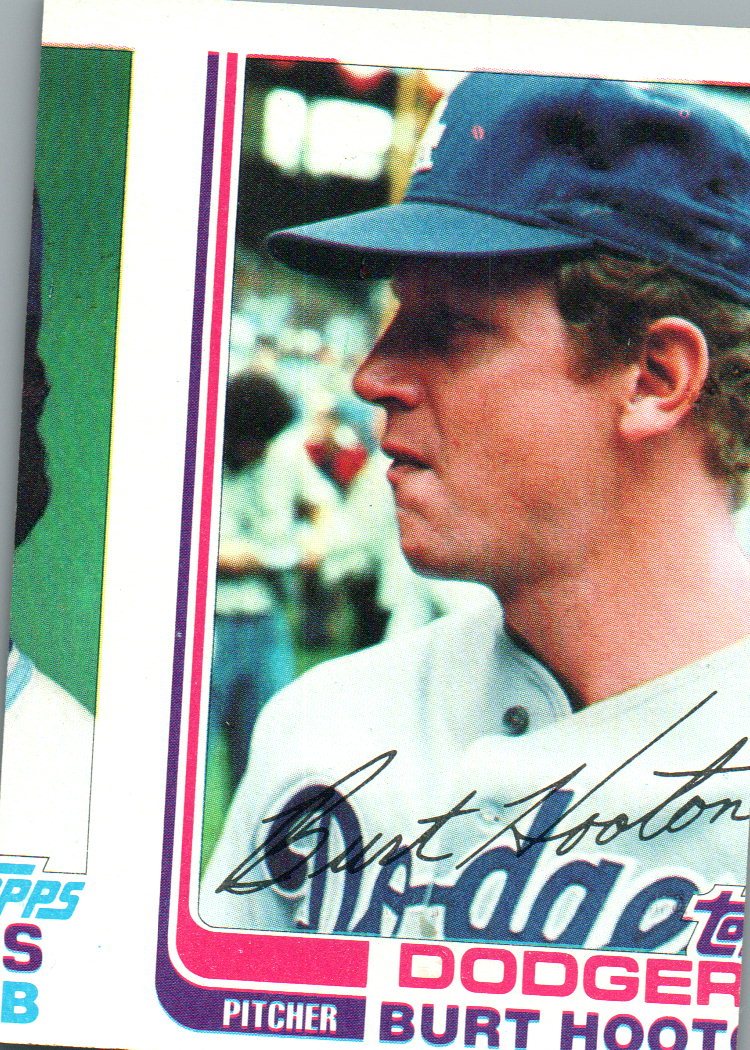 1982 Topps Burt Hooton