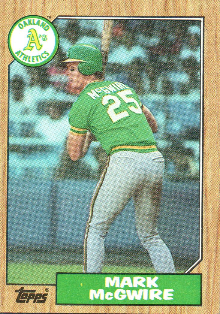 1987 Topps Mark McGwire