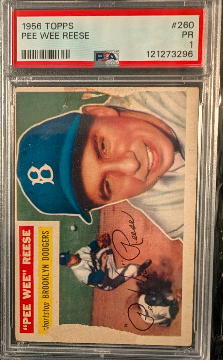 1956 Topps Pee Wee Reese
