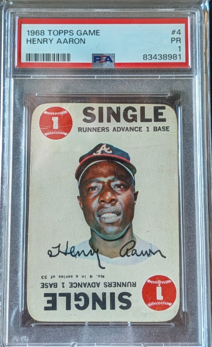 1968 Topps Hank Aaron